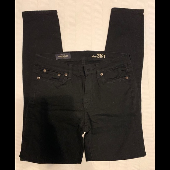 J. Crew Black Toothpick Jeans - Picture 1 of 3